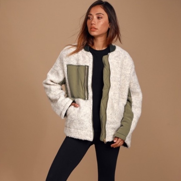 Free People Jackets & Blazers - Free People NWOT Rivington Sherpa Jacket